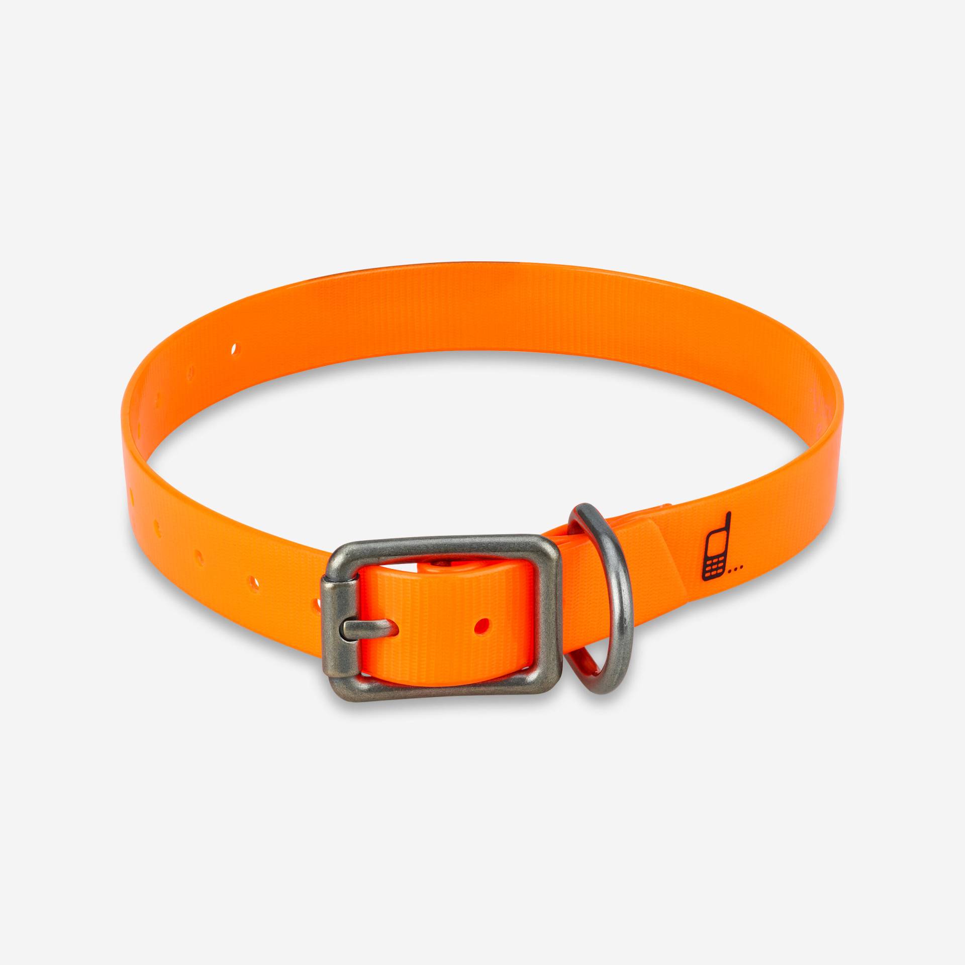 Hundehalsband orange100 von SOLOGNAC
