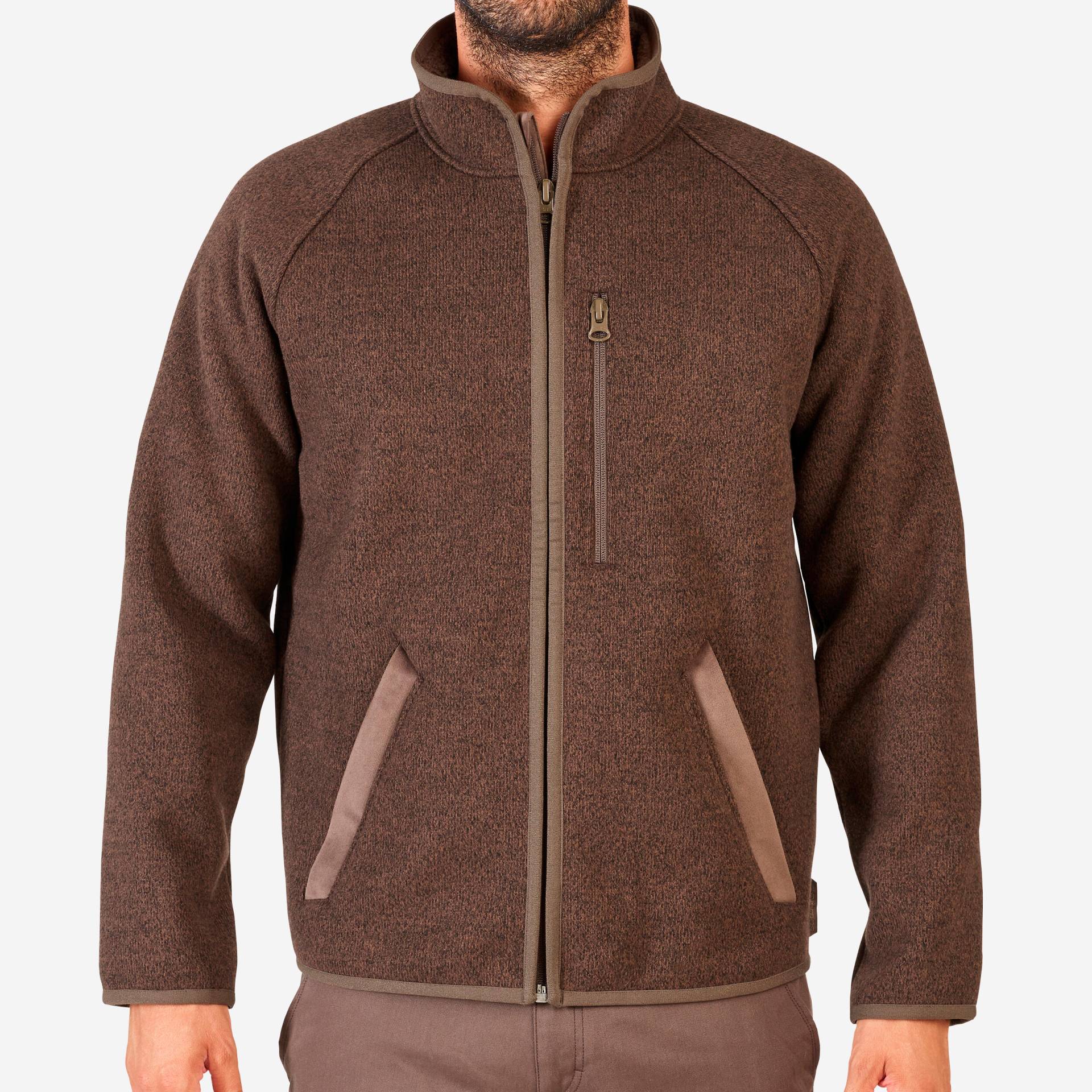 Jagd-Fleecejacke 900 braun Jagd-Fleecejacke 900 braun von SOLOGNAC