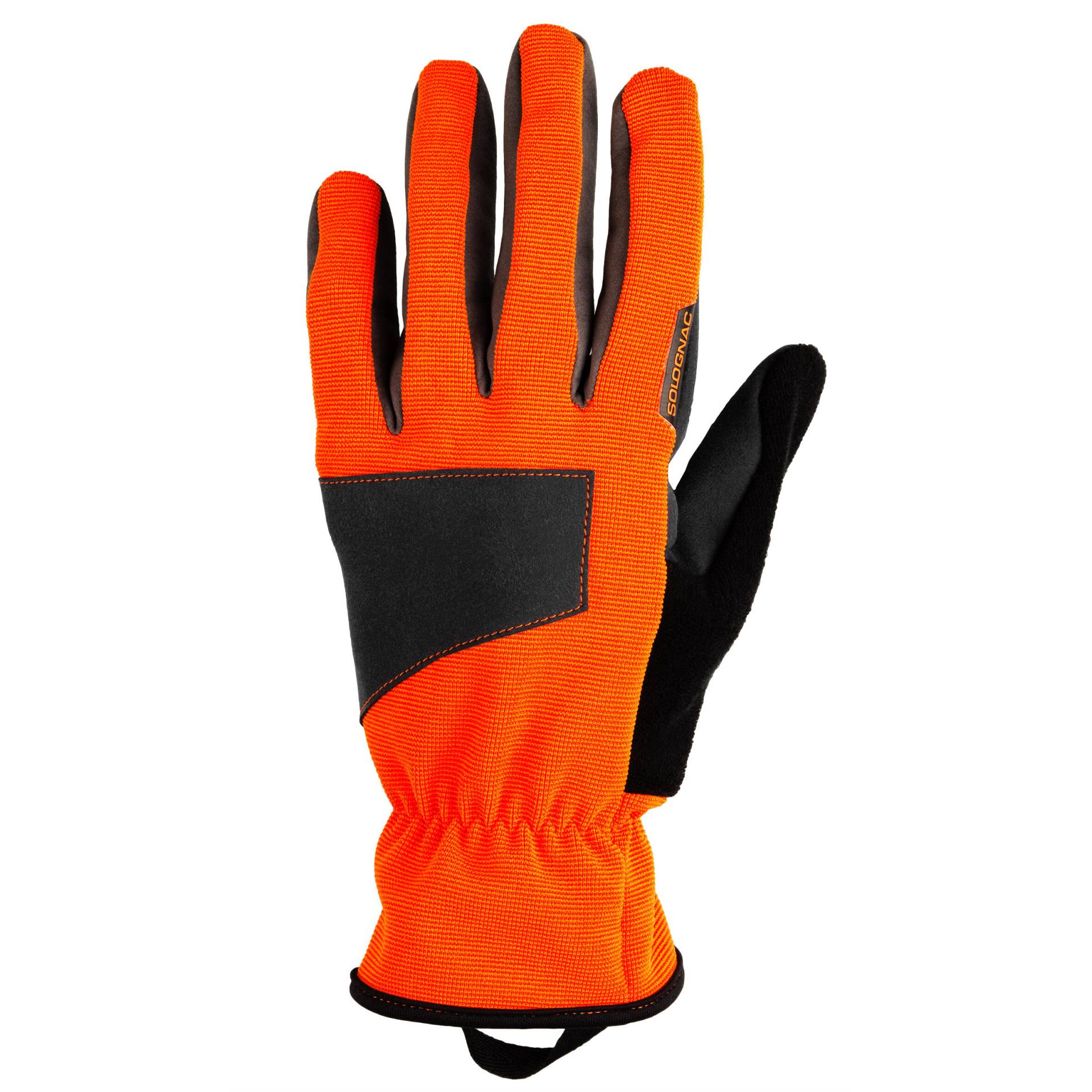 Jagd-Handschuhe Supertrack 100 V2 orange von SOLOGNAC