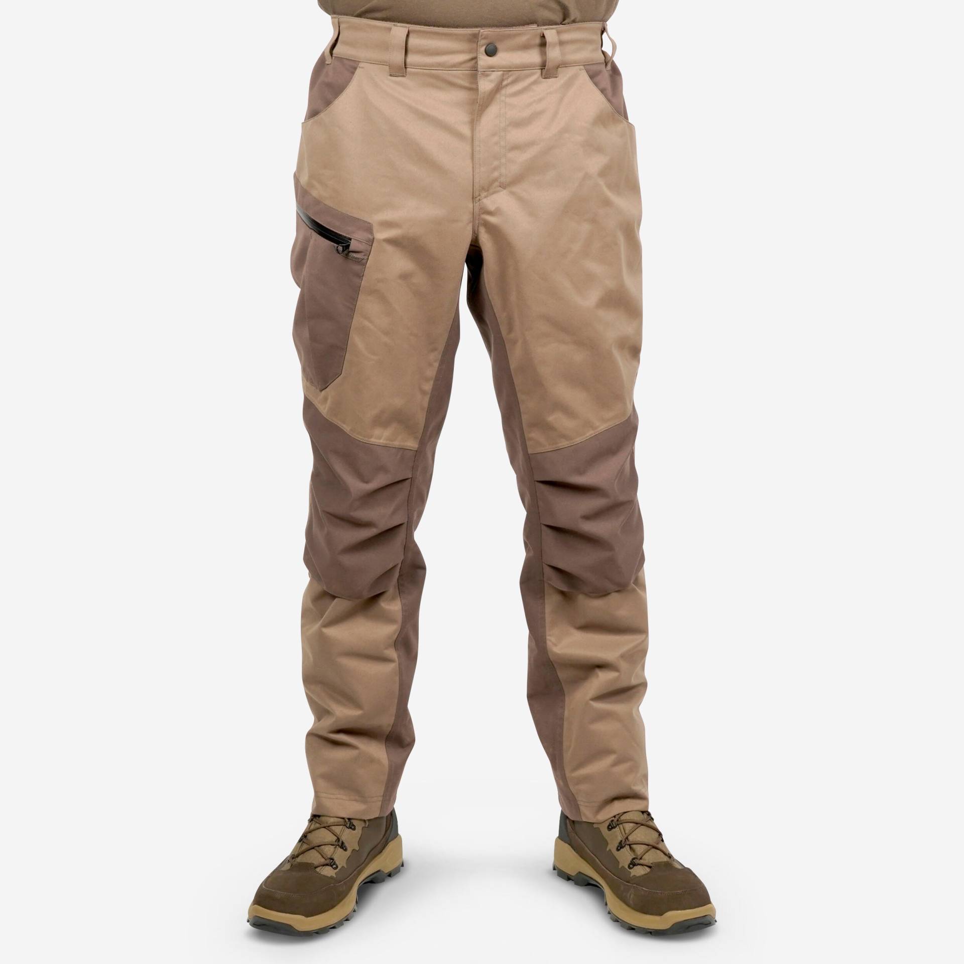 Jagd-Regenhose 520 warm geräuscharm braun Jagd-Regenhose 520 warm geräuscharm braun von SOLOGNAC