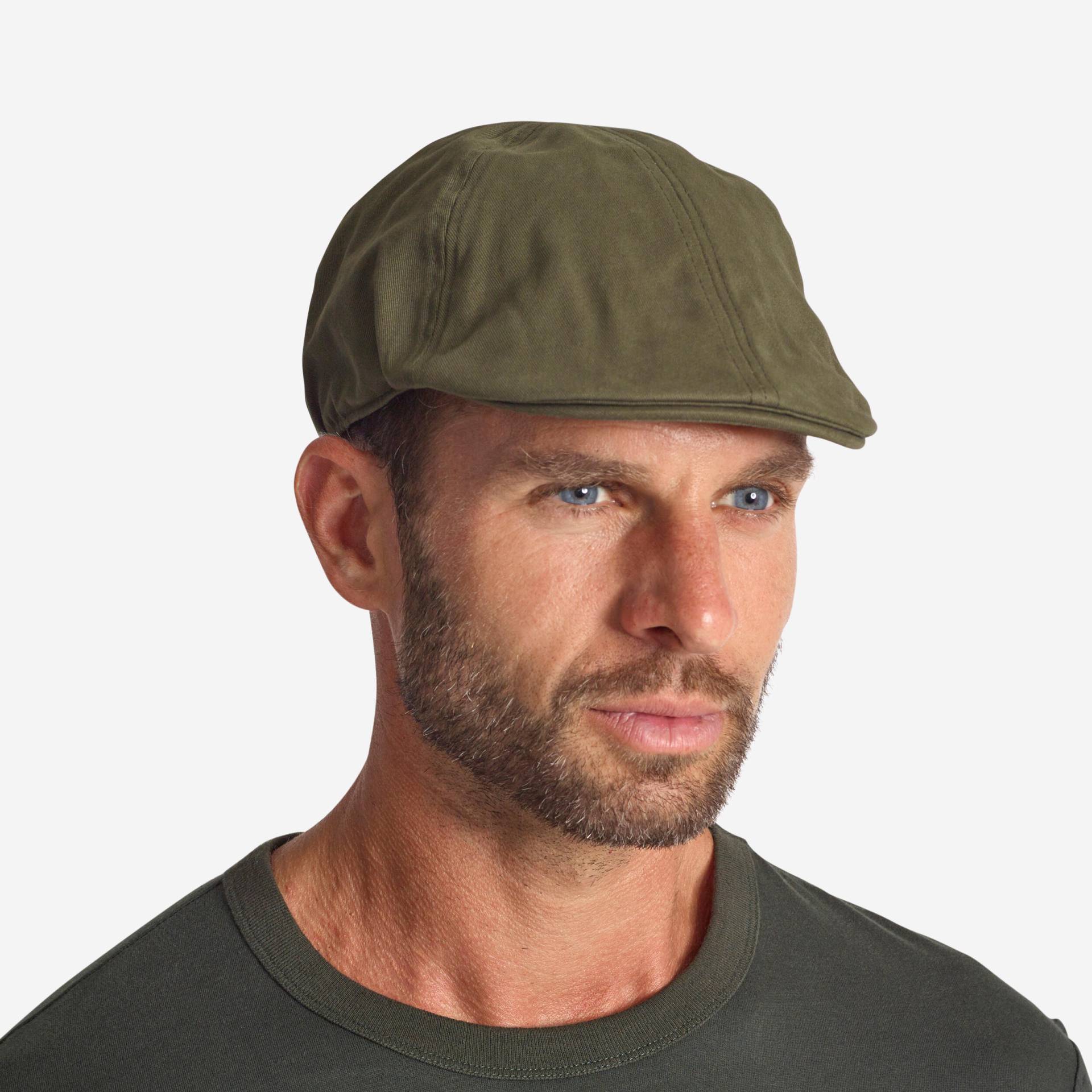 Jagd-Schirmmütze flach Steppe khaki grün Jagd-Schirmmütze flach Steppe khaki grün von SOLOGNAC