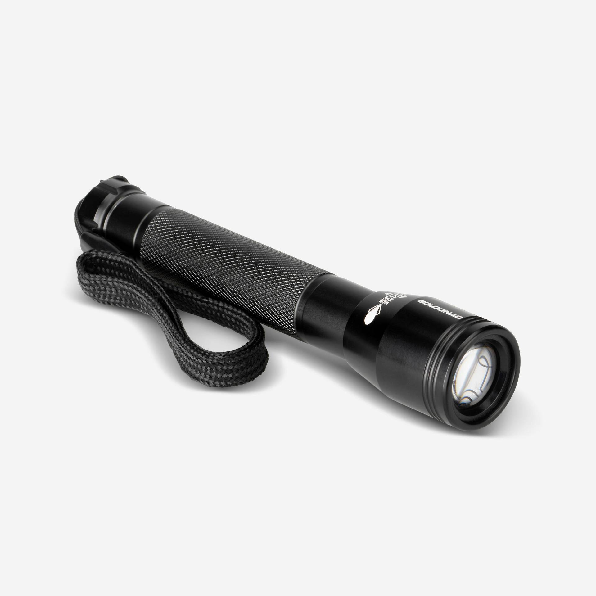 Jagd-Taschenlampe Zoom 100 Lumen schwarz Jagd-Taschenlampe Zoom 100 Lumen schwarz von SOLOGNAC