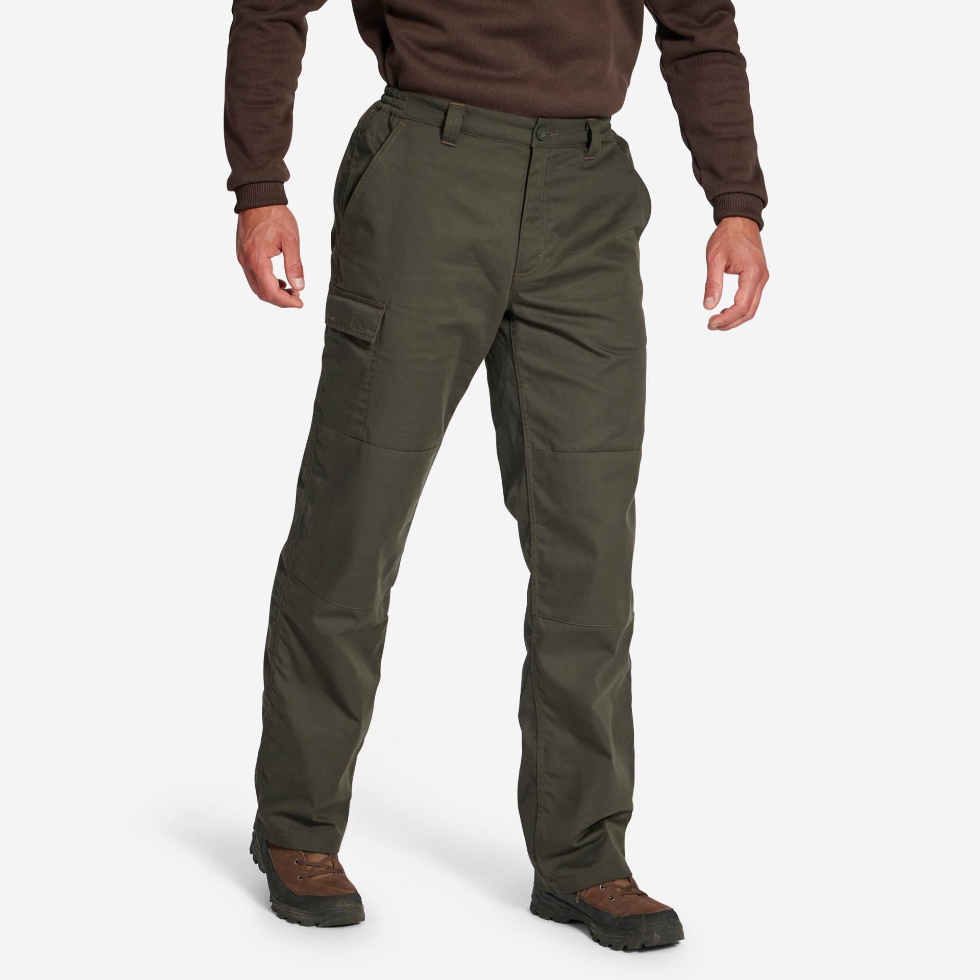 Jagdhose 100 warm grün von SOLOGNAC