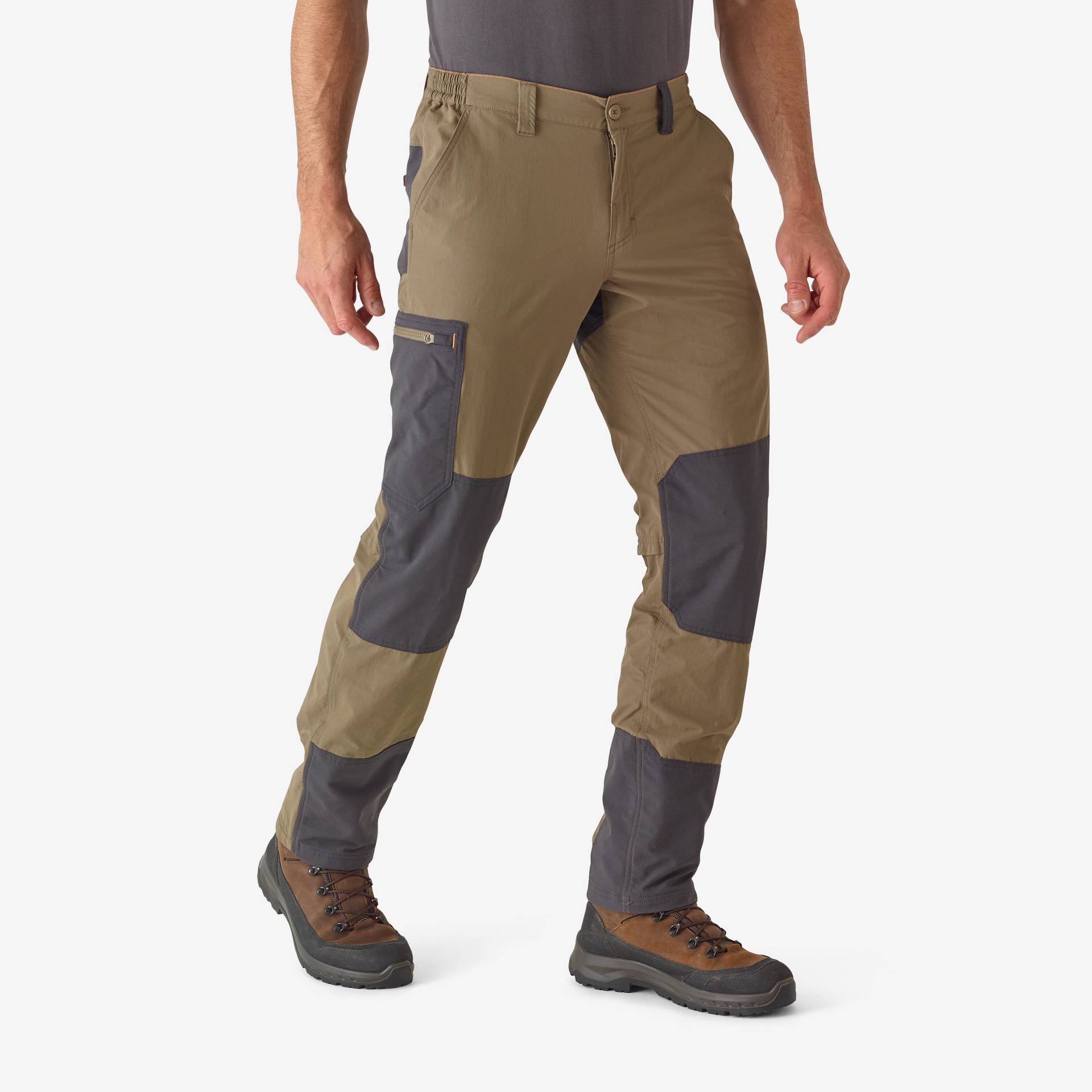 Jagdhose 520 atmungsaktiv strapazierfähig - braun von SOLOGNAC