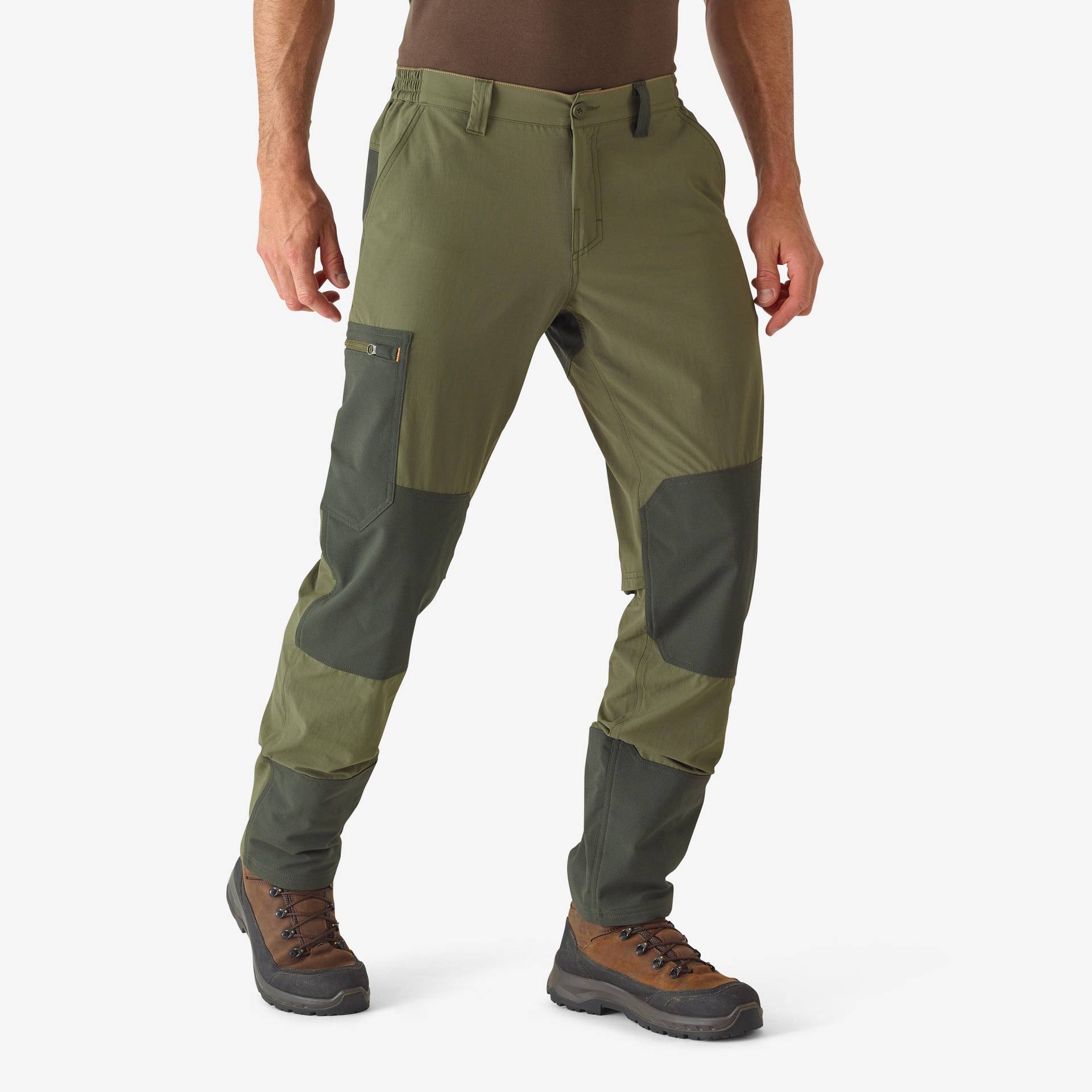 Jagdhose 520 atmungsaktiv strapazierfähig grün von SOLOGNAC