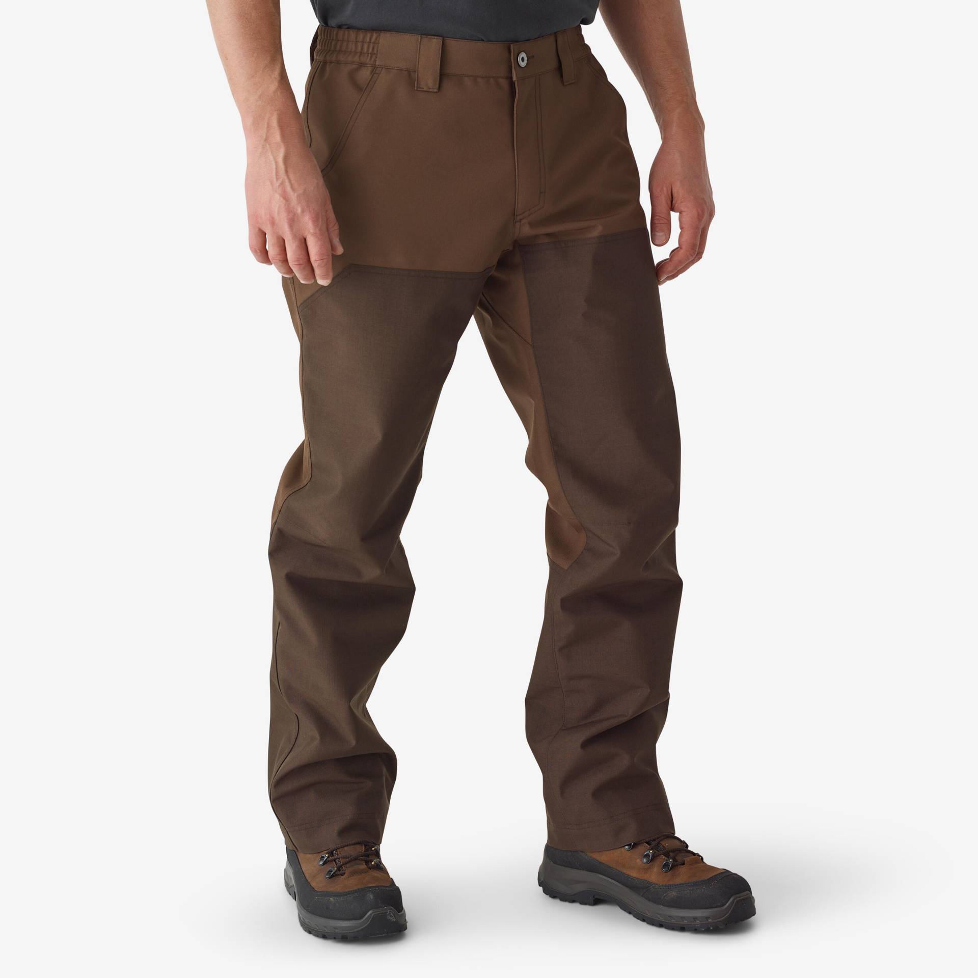 Jagdhose Regenhose RENFORT 500 Wald zweifarbig/braun Jagdhose Regenhose RENFORT 500 Wald zweifarbig/braun von SOLOGNAC