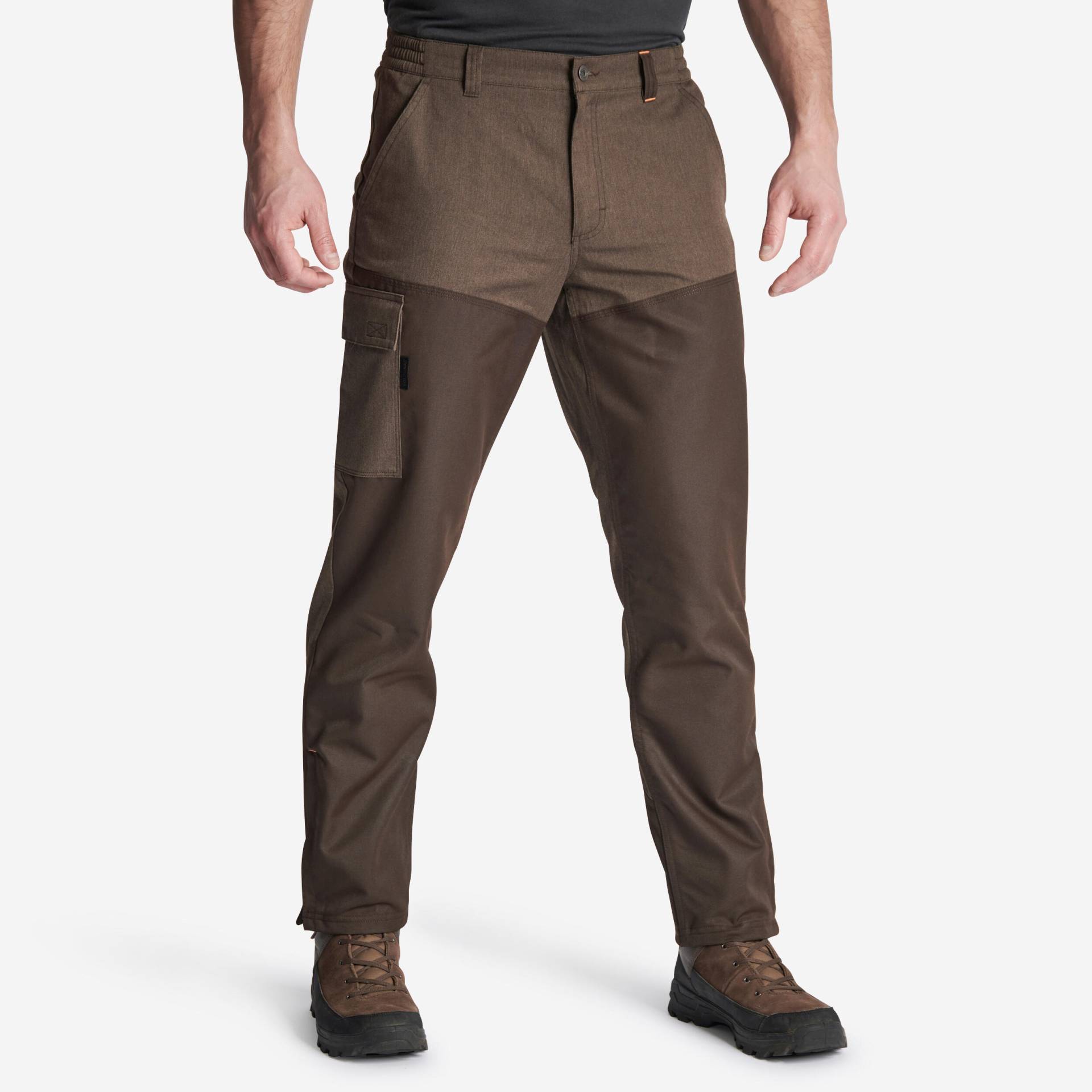 Jagdhose Renfort 100 braun von SOLOGNAC