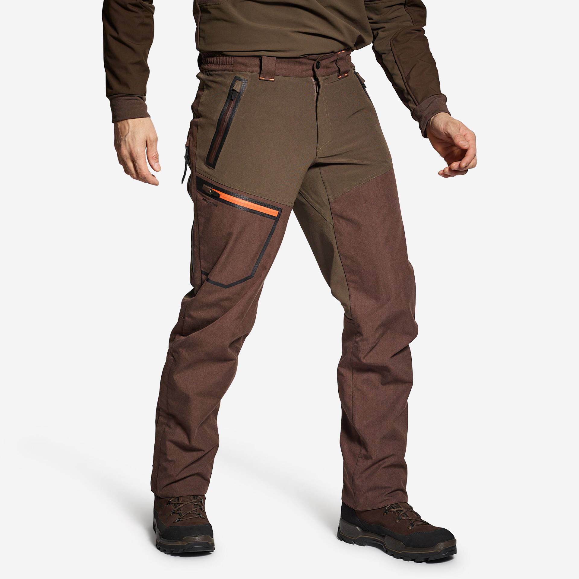 Jagdhose Renfort 920 Ultra braun von SOLOGNAC