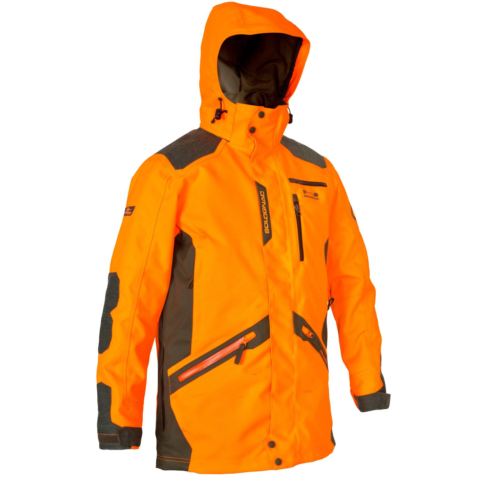 Jagdjacke / Regenjacke SUPERTRACK 900 strapazierfähig orange Jagdjacke / Regenjacke SUPERTRACK 900 strapazierfähig orange von SOLOGNAC