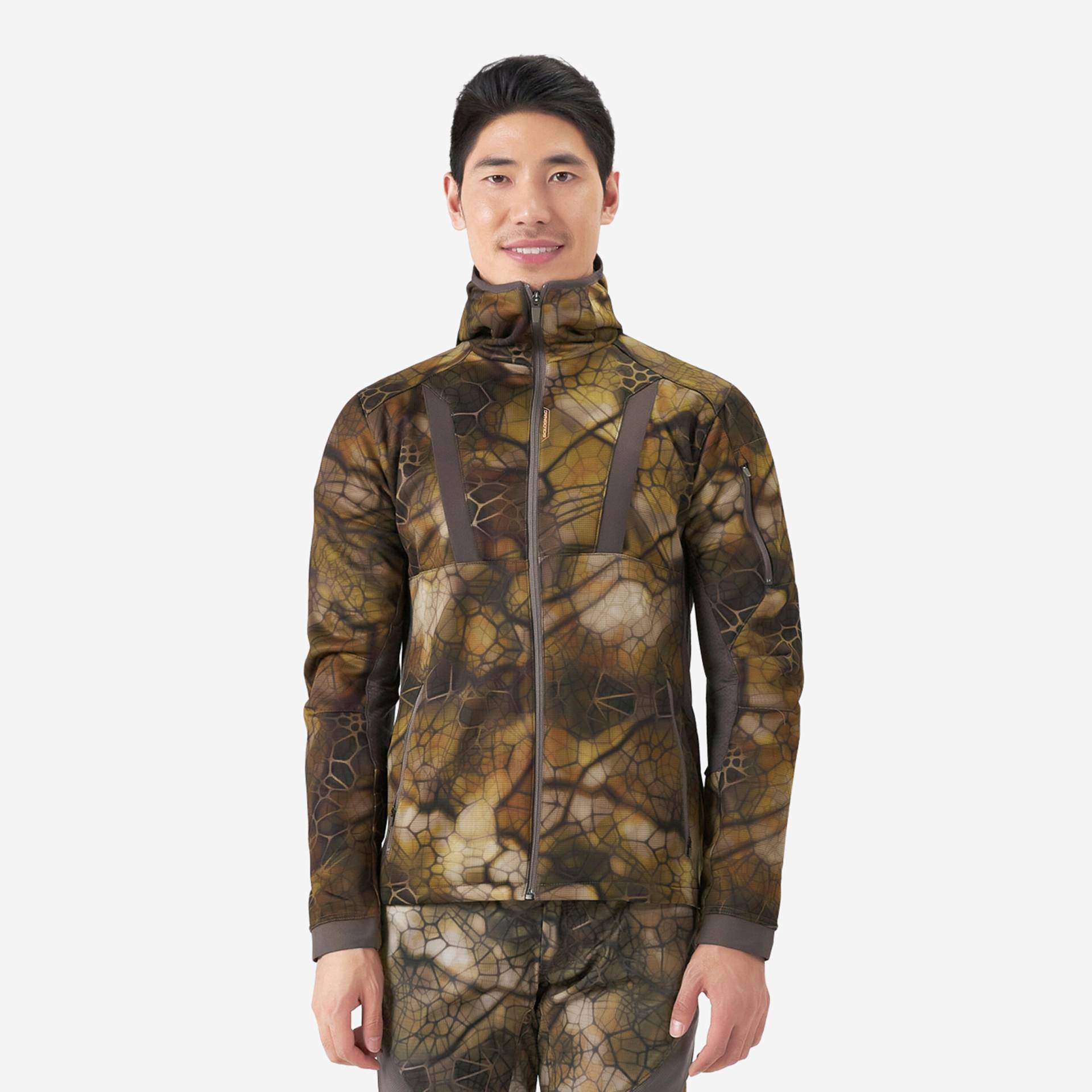 Jagdjacke FURTIV 900 aungsaktiv , leise, camouflage von SOLOGNAC