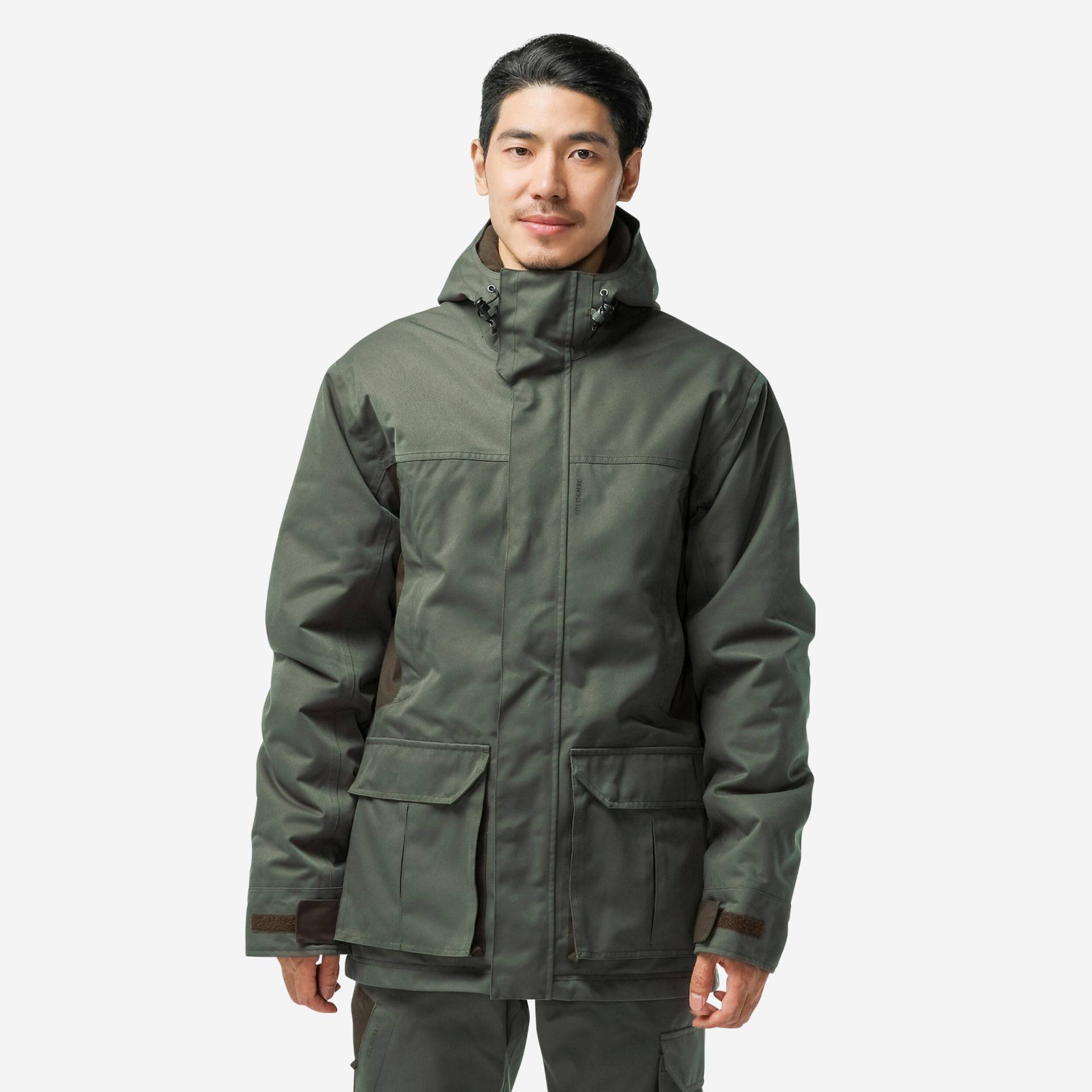 Jagdjacke Regenjacke 500 warm grün Jagdjacke Regenjacke 500 warm grün von SOLOGNAC