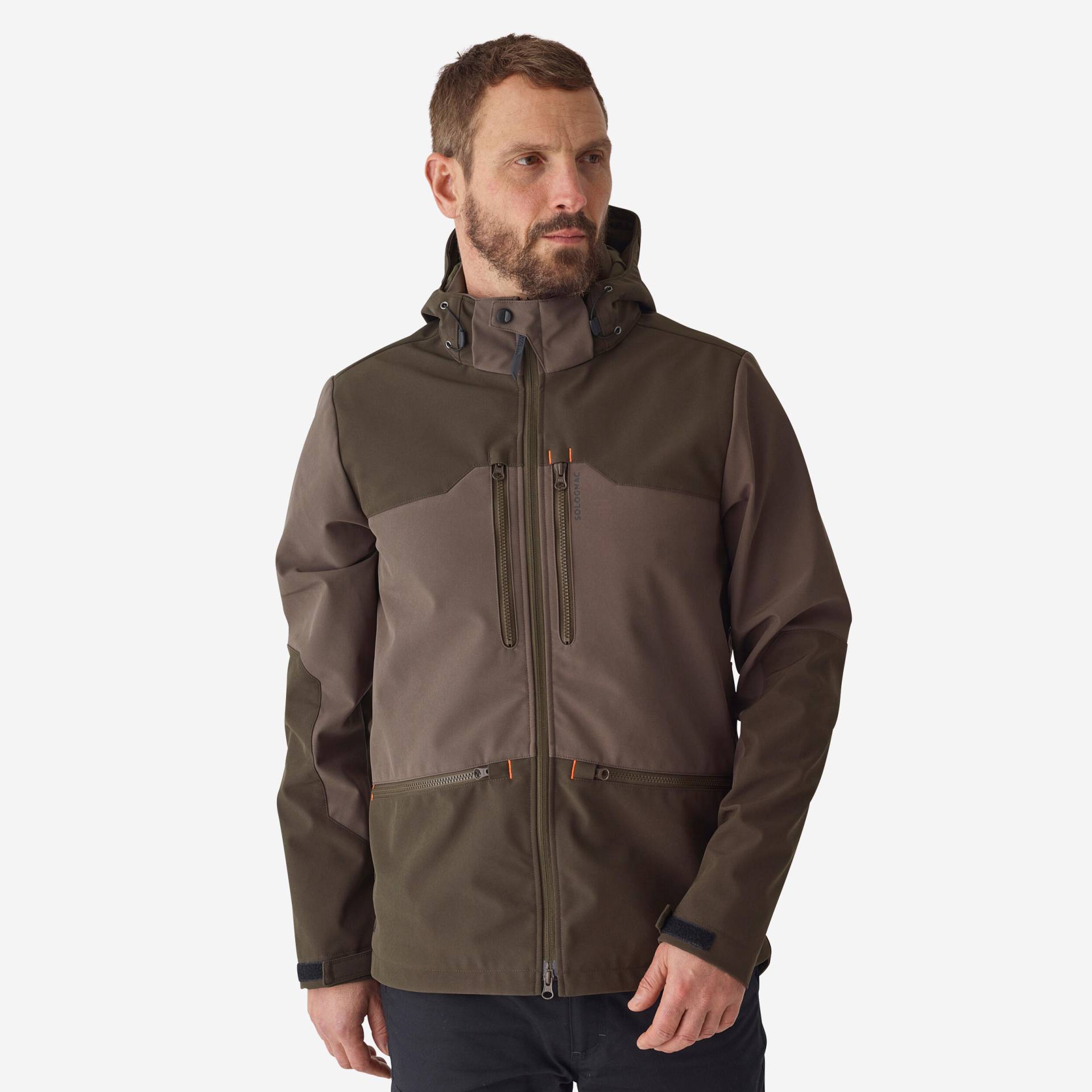 Jagdjacke Softshelljacke 500 braun Jagdjacke Softshelljacke 500 braun von SOLOGNAC