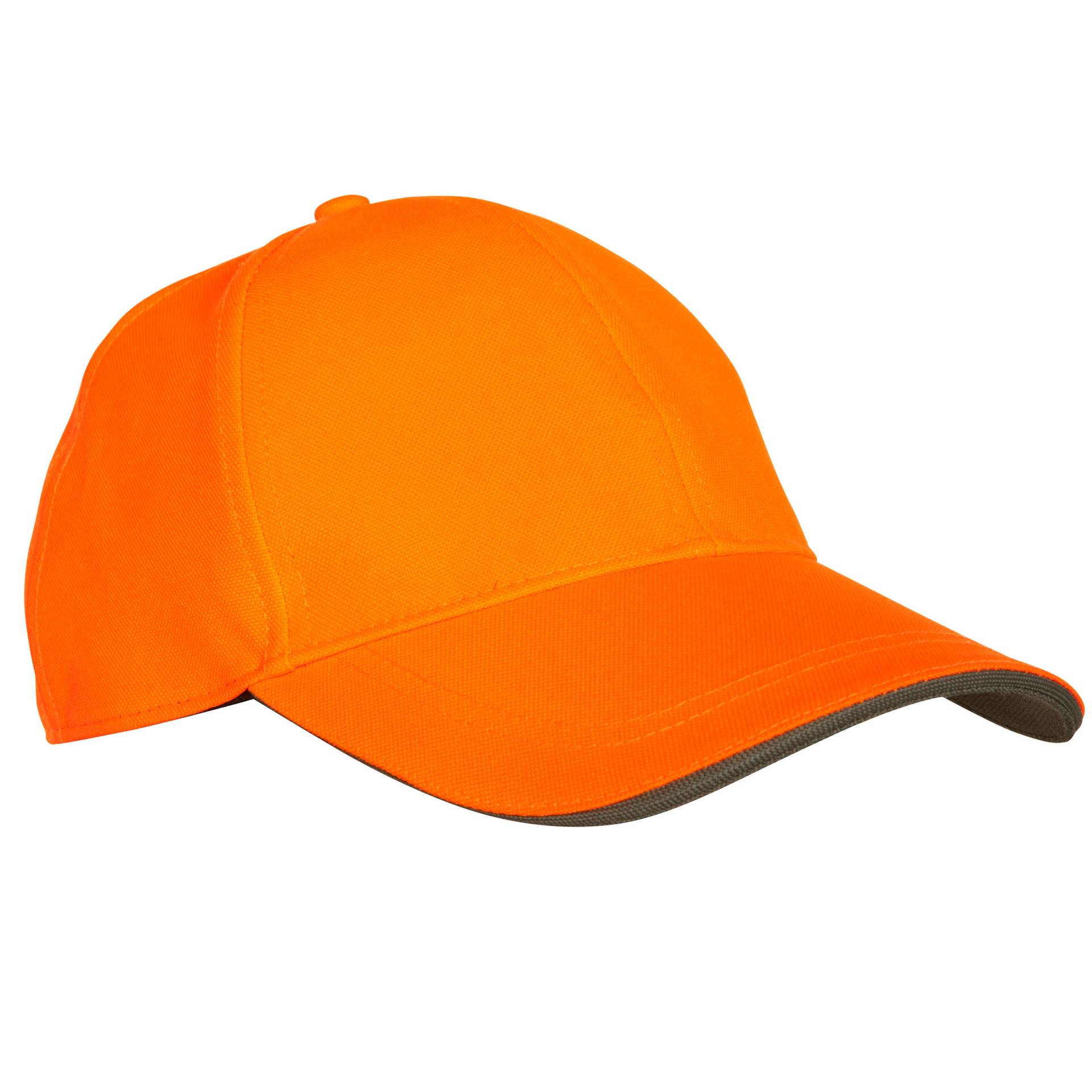 Jagdmütze / Schirmmütze SUPERTRACK orange von SOLOGNAC