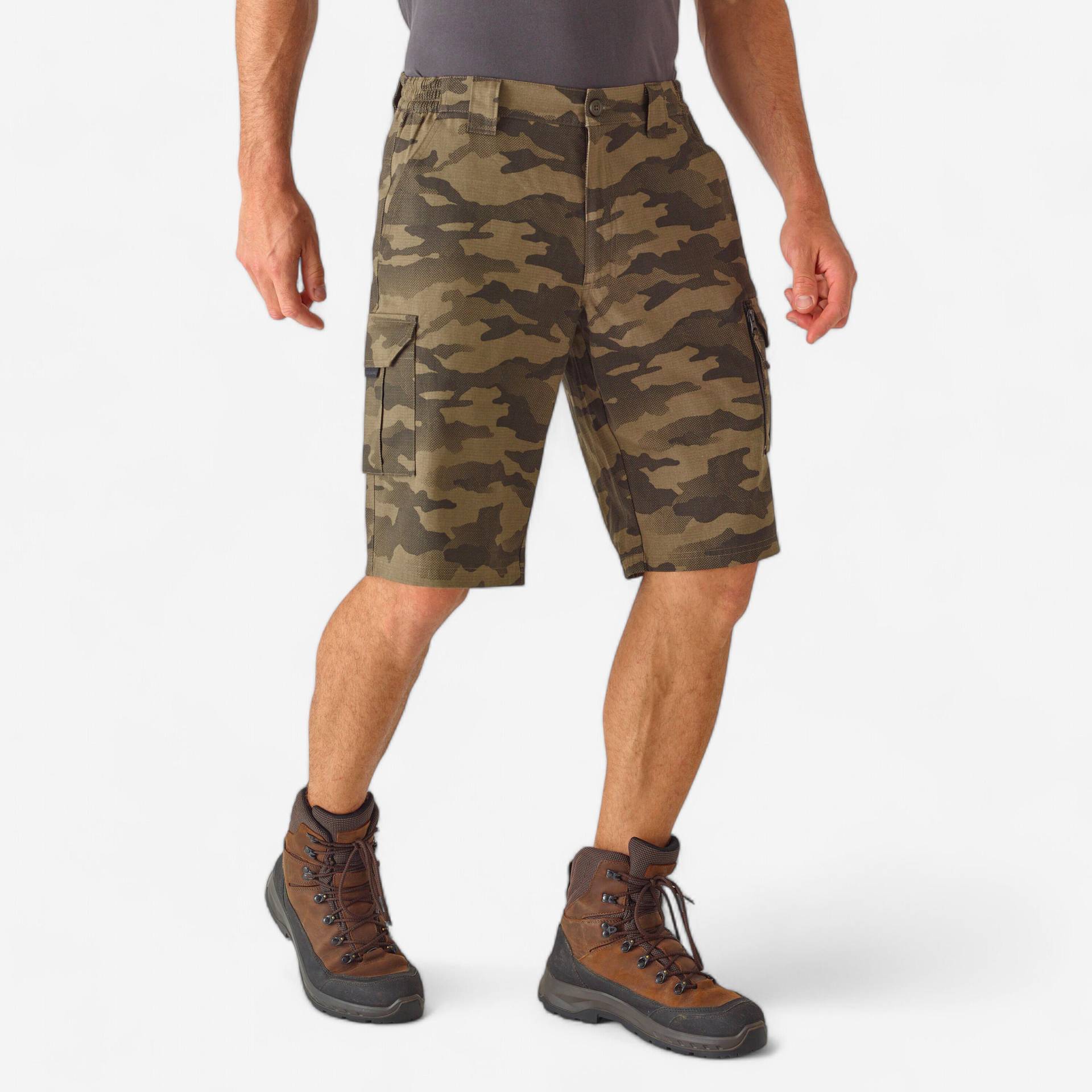 Jagdshorts/Bermuda Shorts 500 Cargo Camouflage Halftone braun Jagdshorts/Bermuda Shorts 500 Cargo Camouflage Halftone braun von SOLOGNAC