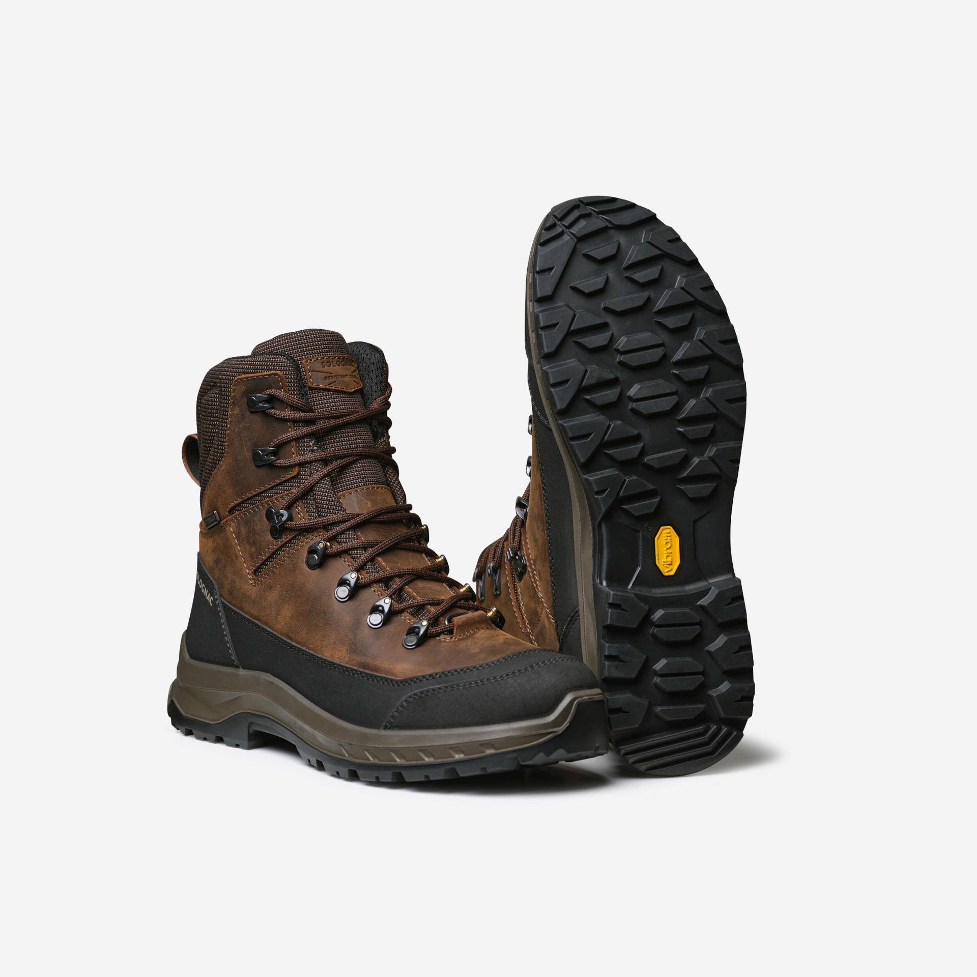 Jagdstiefel Crosshunt 500 V2 wasserdicht strapazierfähig braun Jagdstiefel Crosshunt 500 V2 wasserdicht strapazierfähig braun von SOLOGNAC