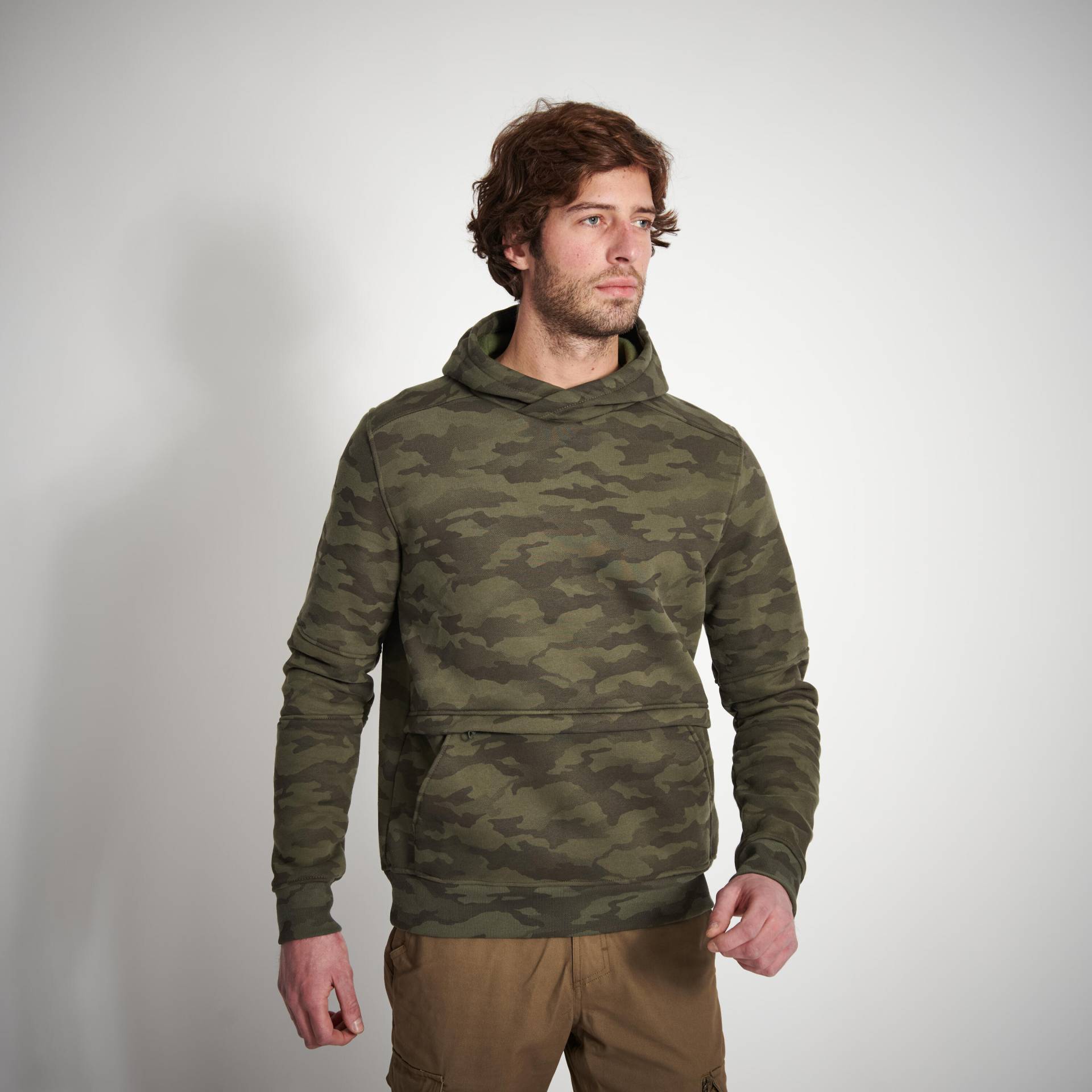 Kapuzenpullover 500 camouflage/halftone Kapuzenpullover 500 camouflage/halftone von SOLOGNAC