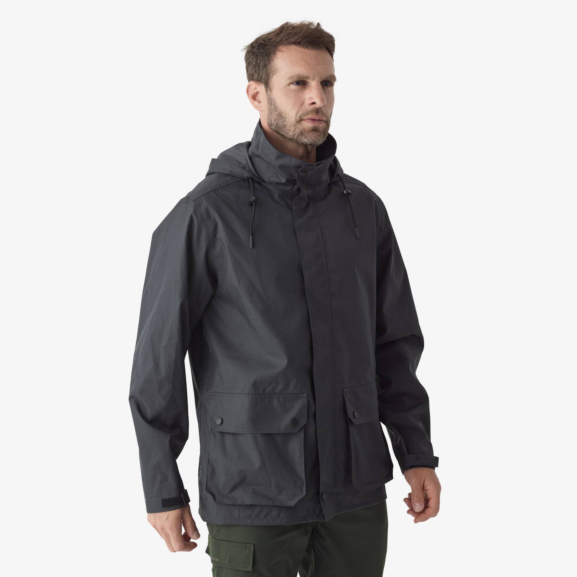 Regenjacke 500 grau Regenjacke 500 grau von SOLOGNAC