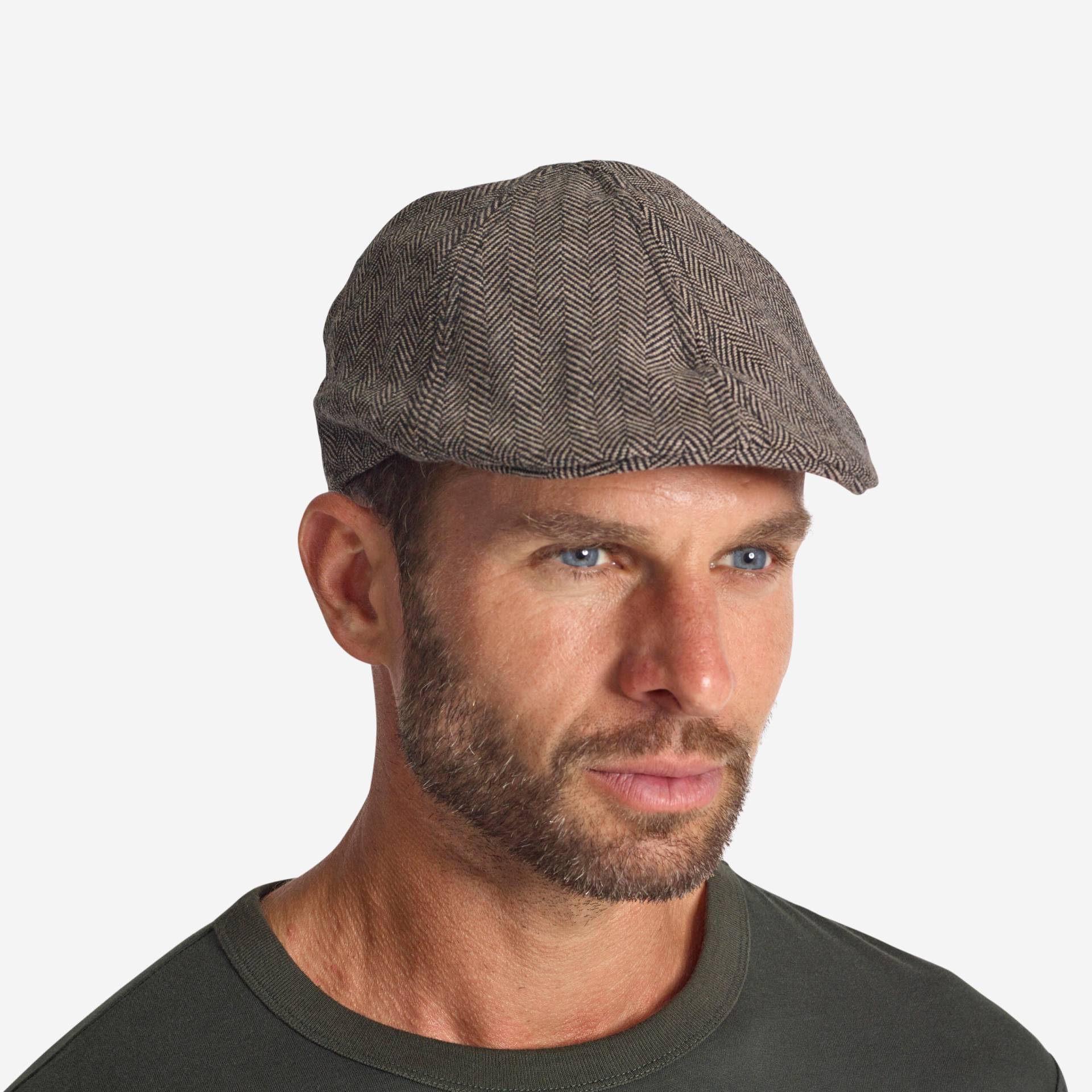 Schirmmütze Tweed wasserabweisend flach beige Schirmmütze Tweed wasserabweisend flach beige von SOLOGNAC
