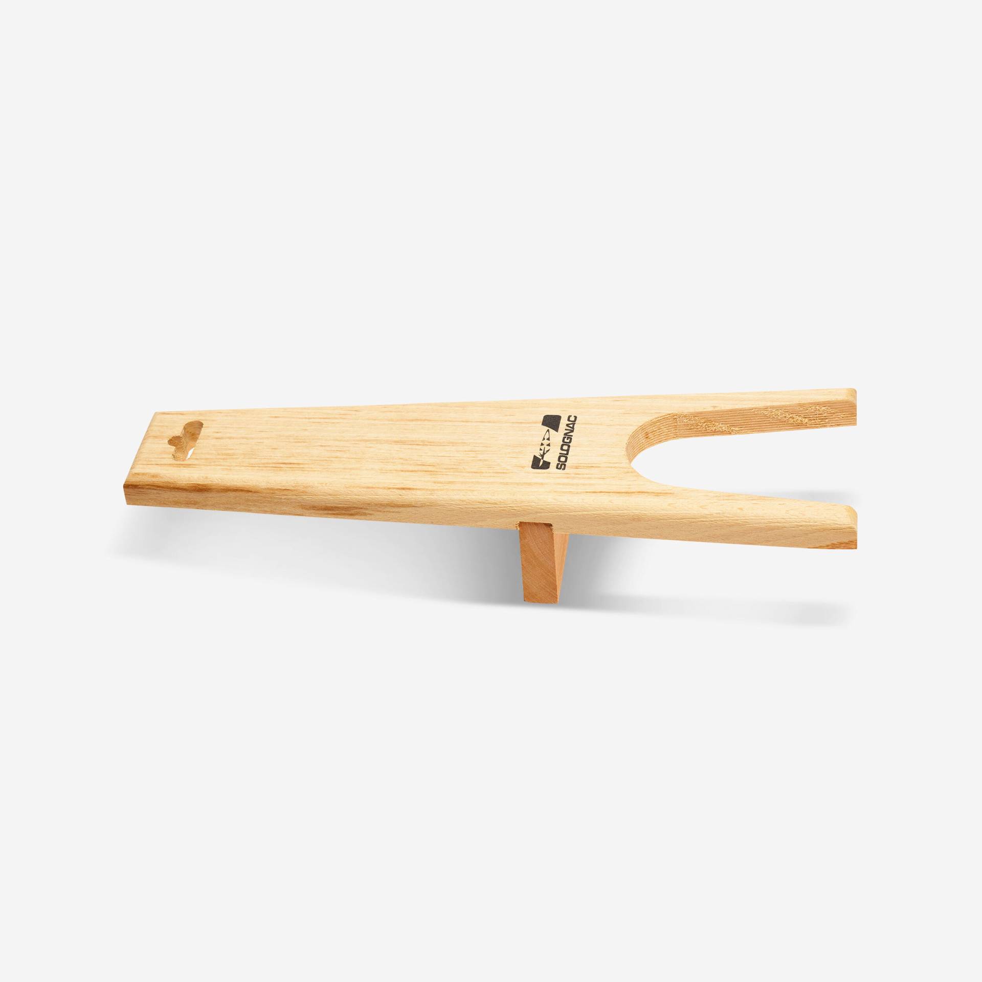 Stiefelknecht Holz braun Stiefelknecht Holz braun von SOLOGNAC