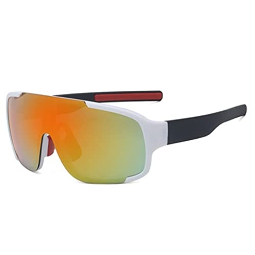 SONGGDZ Crossbrille Verspiegelt,Motorradbrille, Outdoor Cycling Sonnenbrille Sprotte Bike MTB Mountain Bicycle Gläser Motorrad Fisch Sonnenbrille Radfahren Eyewear(3) von SONGGDZ