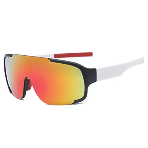 SONGGDZ Crossbrille Verspiegelt,Motorradbrille, Outdoor Cycling Sonnenbrille Sprotte Bike MTB Mountain Bicycle Gläser Motorrad Fisch Sonnenbrille Radfahren Eyewear(5) von SONGGDZ