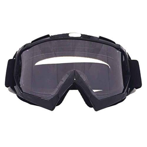 SONGGDZ Crossbrille Verspiegelt,Motorradbrille, Professionelle Männer Frauen Anti-Nebel Eyewear Winddicht Outdoor Riding Goggles Gläser Multifunktionale Motorradbrille(BW) von SONGGDZ