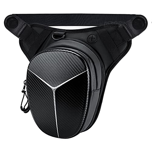 SONGGDZ Motorrad Beintasche, Motorrad Drop Bein Seitentasche Hüfttasche Motorrad Motorrad Tanksitztasche Motorrad Motorrad wasserdichte Outdoor Freizeit Motorradtasche(1) von SONGGDZ