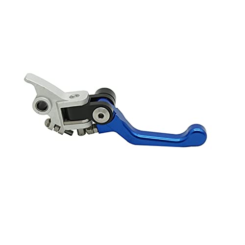 SONGGDZ Motorrad Kupplungsbremshebel, Motorradbremse mit Bremssystem Die Handbremse Aluminiumlegierung.(Blue) von SONGGDZ