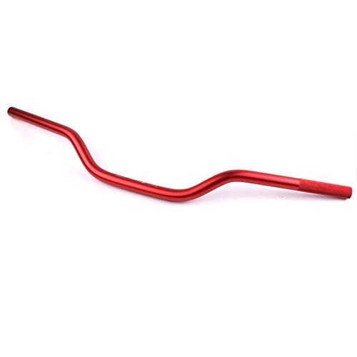 SONGGDZ Motorrad Lenker, 22mm Motorrad Lenker Aluminiumlegierung Cafe RacerDirt Pit Bike 7/8 '' Lenkrad(Red) von SONGGDZ