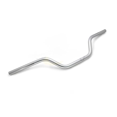 SONGGDZ Motorrad Lenker, Motorrad 7/8 "22mm Lenker Fat Bar Griffrohre für CRF YZF WRF RMZ RMX KLX KXF Pit Dirt Bike Motocross ATV Quad(Silver) von SONGGDZ