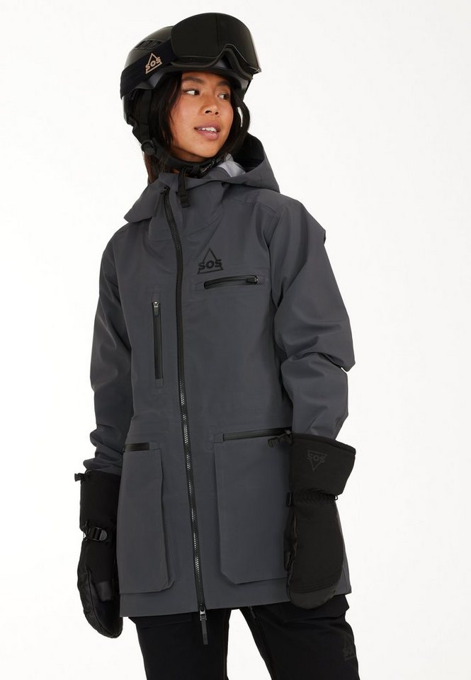 SOS Skijacke Silverton mit wasserabweisender Beschichtung SOS Skijacke Silverton mit wasserabweisender Beschichtung von SOS