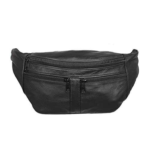 Bauchtasche Gürteltasche Hüfttasche Schwarz Echt Leder Umhängetasche Crossbag Bauchtasche Gürteltasche Hüfttasche Schwarz Echt Leder Umhängetasche Crossbag von SOTALA