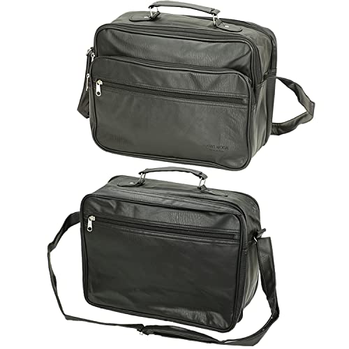 SOTALA Echt Leder Herren Arbeitstasche Umhängetasche Herrentasche Schultertasche Messenger Flugbegleiter in Schwarz SOTALA Echt Leder Herren Arbeitstasche Umhängetasche Herrentasche Schultertasche Messenger Flugbegleiter in Schwarz von SOTALA