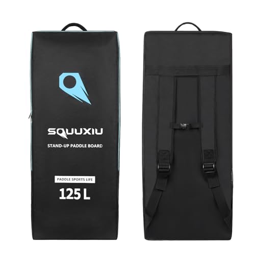 SOUUXIU aufblasbare Paddleboard-Tasche SUP-Board-Tasche Surfbrett-Rucksack Stand-Up-Board-Schulterrucksack.125/105L(Optional) von SOUUXIU