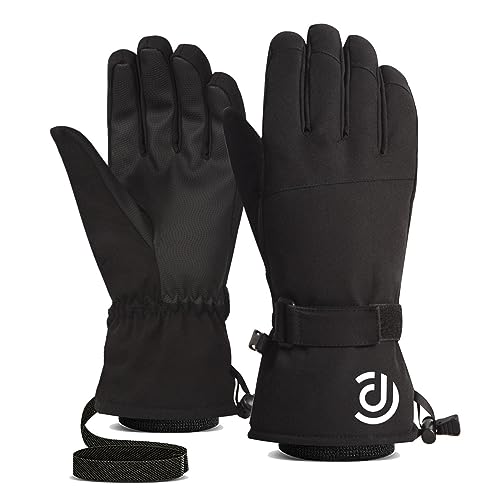 SOYDAN Skihandschuhe Touchscreen, wasserdichte Winterhandschuhe, Thermohandschuhe für Damen und Herren, warme Handschuhe, Schneeausrüstung für Outdoor-Aktivität, Laufen, Radfahren von SOYDAN