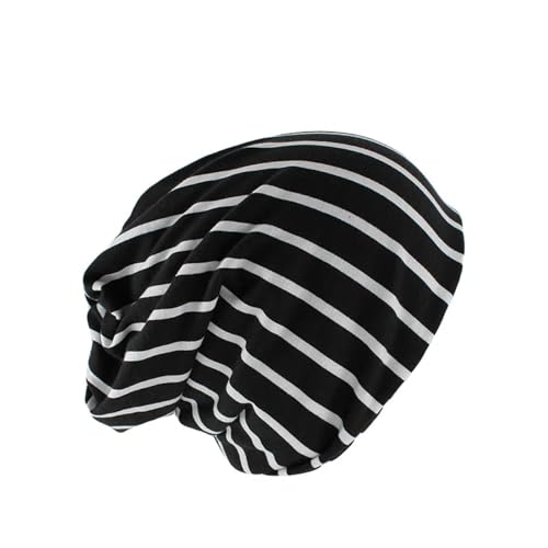 SOYNIA Mütze Beanie Hut Hip Hop Erwachsene Gestreifte Mode Warme Mützen Skullies Baumwolle Hut Weiblich Lässig Warme Bonnet 54-60Cm Schwarz SOYNIA Mütze Beanie Hut Hip Hop Erwachsene Gestreifte Mode Warme Mützen Skullies Baumwolle Hut Weiblich Lässig Warme Bonnet 54-60Cm Schwarz von SOYNIA
