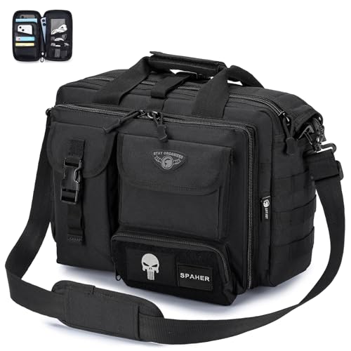 SPAHER Arbeitstasche Herren Laptoptasche 14/15.6/17.3 Zoll Messenger Bag Herren Pilotentasche Aktentasche Herren Taktische Tasche Militär Tasche Tragetasche Herren Schultertasche Geschenk für Männer SPAHER Arbeitstasche Herren Laptoptasche 14/15.6/17.3 Zoll Messenger Bag Herren Pilotentasche Aktentasche Herren Taktische Tasche Militär Tasche Tragetasche Herren Schultertasche Geschenk für Männer von SPAHER
