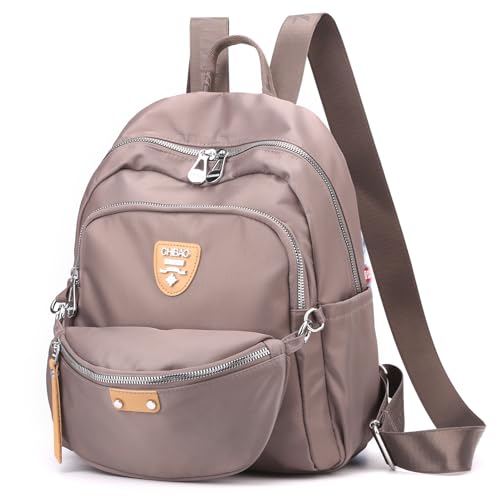 SPAHER Casual Daypack Handtaschen Rucksack Damen Nylon Schulrucksack Tasche Umhängetasche Schultertaschen Reise Freizeit Klein Handtasche Wasserdichte Tagesrucksack Beutel Geschenk für Frauen Mädchen von SPAHER