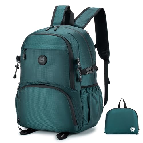 SPAHER Faltbare Reisetasche easyJet Handgepäck 45x36x20 Ultraleicht Wanderrucksack 32L Wasserdicht Backpack Daypack Flugzeug Groß Reiserucksack für Damen Herren Outdoor Camping Blau SPAHER Faltbare Reisetasche easyJet Handgepäck 45x36x20 Ultraleicht Wanderrucksack 32L Wasserdicht Backpack Daypack Flugzeug Groß Reiserucksack für Damen Herren Outdoor Camping Blau von SPAHER