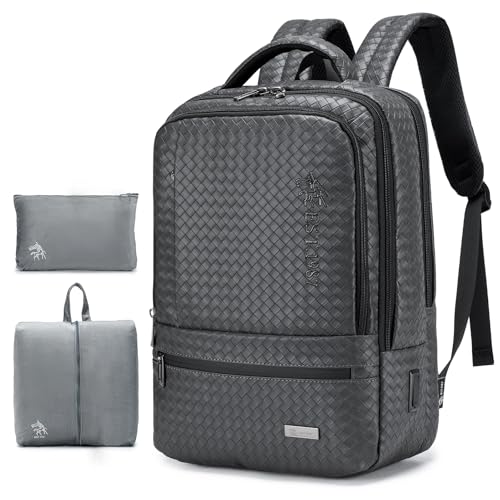 SPAHER Handgepäck Rucksack 40x30x15 Handgepäck British Airways Reiserucksack Laptop Rucksack 15,6 Zoll mit Laptopfach Wasserdicht Business Herren Schulrucksack für Teenager College Damen Grau SPAHER Handgepäck Rucksack 40x30x15 Handgepäck British Airways Reiserucksack Laptop Rucksack 15,6 Zoll mit Laptopfach Wasserdicht Business Herren Schulrucksack für Teenager College Damen Grau von SPAHER