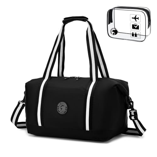 SPAHER Handgepäck Tasche für Flugzeug Duffle Bag Wasserdicht Faltbare Reisetasche 40x30x20 Handgepäck Wizzair Weekender Handtaschen Sporttasche Hospital Bag für Herren Damen mit Reise-Kulturbeutel SPAHER Handgepäck Tasche für Flugzeug Duffle Bag Wasserdicht Faltbare Reisetasche 40x30x20 Handgepäck Wizzair Weekender Handtaschen Sporttasche Hospital Bag für Herren Damen mit Reise-Kulturbeutel von SPAHER
