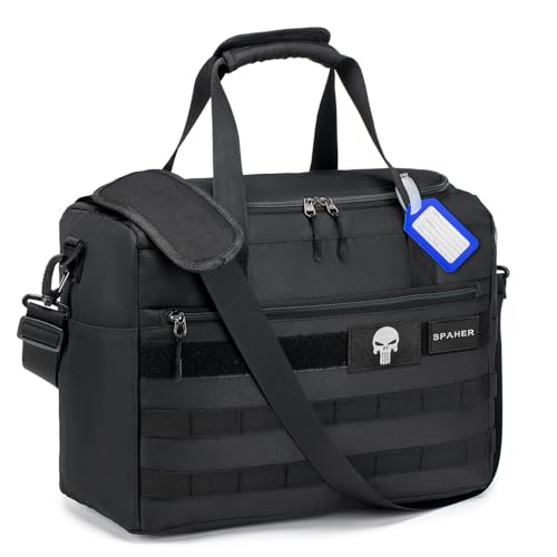 SPAHER Reisetasche Damen Handgepäck 40x30x20 Wizzair Vueling Weekender Bag Tasche Sporttasche Kliniktasche Eeburt Travel Duffle Bag für Easyjet Flugzeug Reisen für Herren von SPAHER