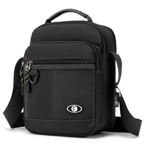 SPAHER Umhängetasche Herren Leicht Geschäft Herrentasche Zum Umhängen Wasserdichte Umhänge Handgelenktasche Schultertasche Männer für IPad die Outdoor-Täglichen Gebrauch Schwarz SPAHER Umhängetasche Herren Leicht Geschäft Herrentasche Zum Umhängen Wasserdichte Umhänge Handgelenktasche Schultertasche Männer für IPad die Outdoor-Täglichen Gebrauch Schwarz von SPAHER