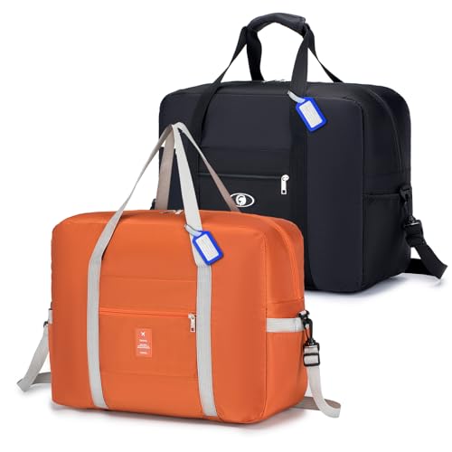 SPAHER 2X Weekender Handgepäck 45x36x20 Reisetasche Faltbare Ultraleicht Sporttasche Easyjet Cabin Bag 45x36x20 Handgepäck Faltbar Reise-Gepäck Koffer Tasche Koffer Leichte Nylon Reisetasche SPAHER 2X Weekender Handgepäck 45x36x20 Reisetasche Faltbare Ultraleicht Sporttasche Easyjet Cabin Bag 45x36x20 Handgepäck Faltbar Reise-Gepäck Koffer Tasche Koffer Leichte Nylon Reisetasche von SPAHER