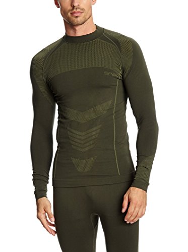 SPAIO Herren Shirt Survival Langarm W03, Khaki, M SPAIO Herren Shirt Survival Langarm W03, Khaki, M von SPAIO