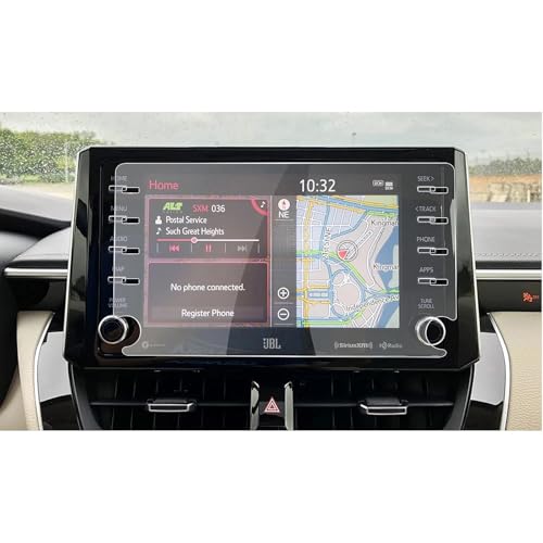 SPANN 8-Zoll-Auto-Innenraum-Navigations-GPS-Bildschirm Schutzfolie aus gehärtetem Glas, passend für Corolla 2019 2020 Zubehör von SPANN