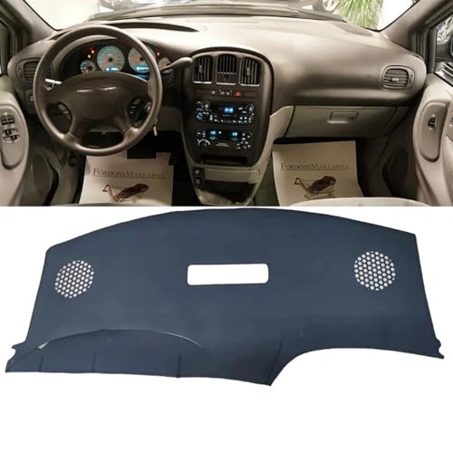 SPANN Auto-Armaturenbrett-Abdeckung, Armaturenbrett-Matte, Teppich, passend für Chrysler Grand Voager G4 Dodge Caravan 2001–2007, Zubehör von SPANN