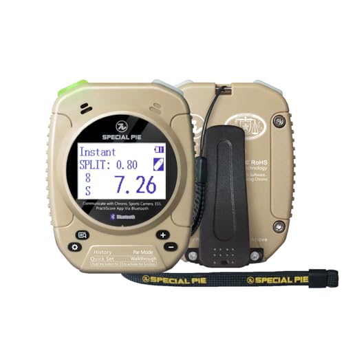 SPECIAL PIE Shot Timer - Perfekt für Feuerwaffen & RO Verwendung in USPSA, IPSC, IDPA, CAS, PRS, 3GUN & Steel Challenge Wettbewerben (Khaki) SPECIAL PIE Shot Timer - Perfekt für Feuerwaffen & RO Verwendung in USPSA, IPSC, IDPA, CAS, PRS, 3GUN & Steel Challenge Wettbewerben (Khaki) von SPECIAL PIE