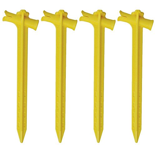 Speed Cinch 22,9 cm Pfahl, 4 Stück, Gelb Speed Cinch 22,9 cm Pfahl, 4 Stück, Gelb von SPEED CINCH