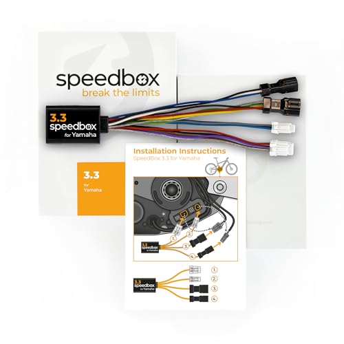 SpeedBox 3.3 Kompatibel mit Yamaha-Motoren PW-X3, PW-S2, YDX-Moro/E-Bike-Tuning-Chip von SPEEDBOX